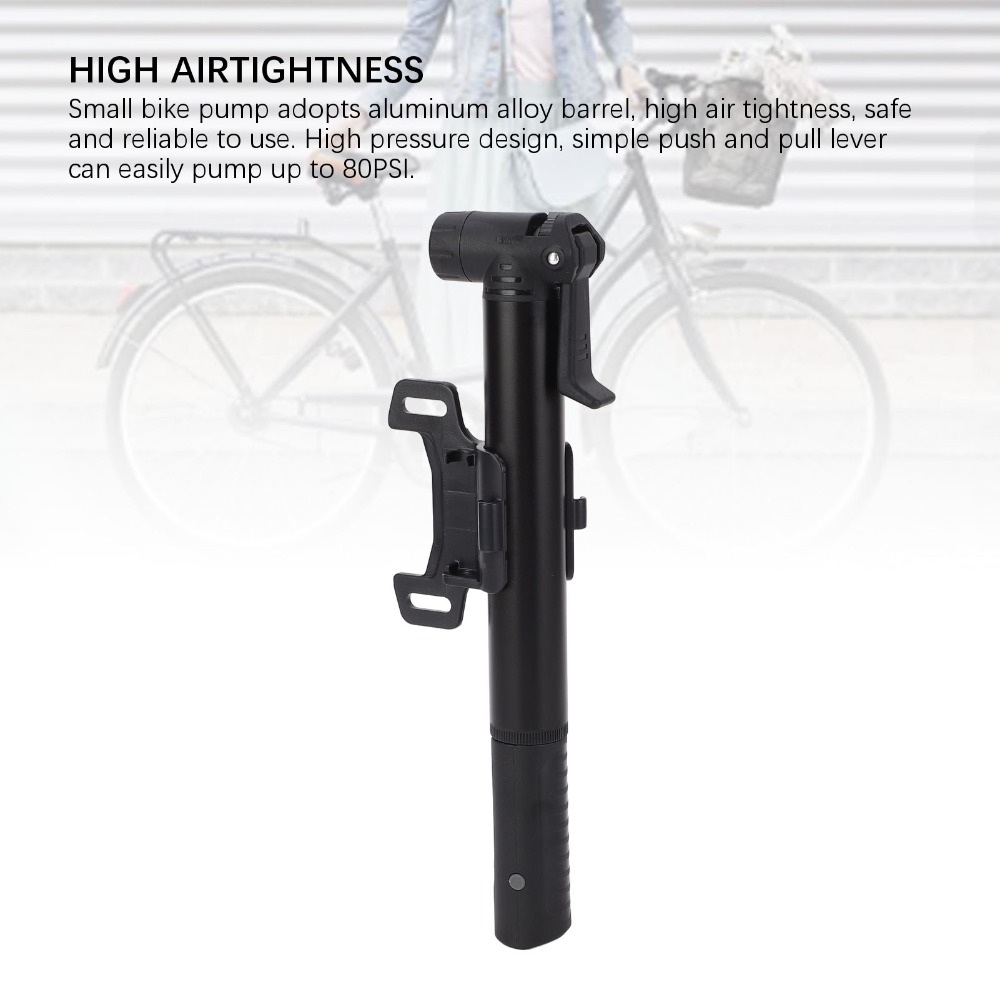 Portable Bike Pump Aluminum Al - огляд і ціна Bike Pump Frame Mount