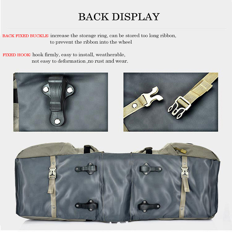 Bike Rear Rack Double Pannier  - огляд і ціна Panniers Waterproof Rear