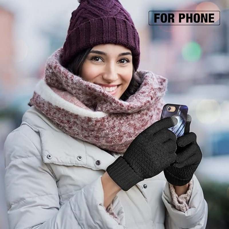 1-10Pairs Thick Knit Touchscre - огляд і ціна Winter Cycling Commute