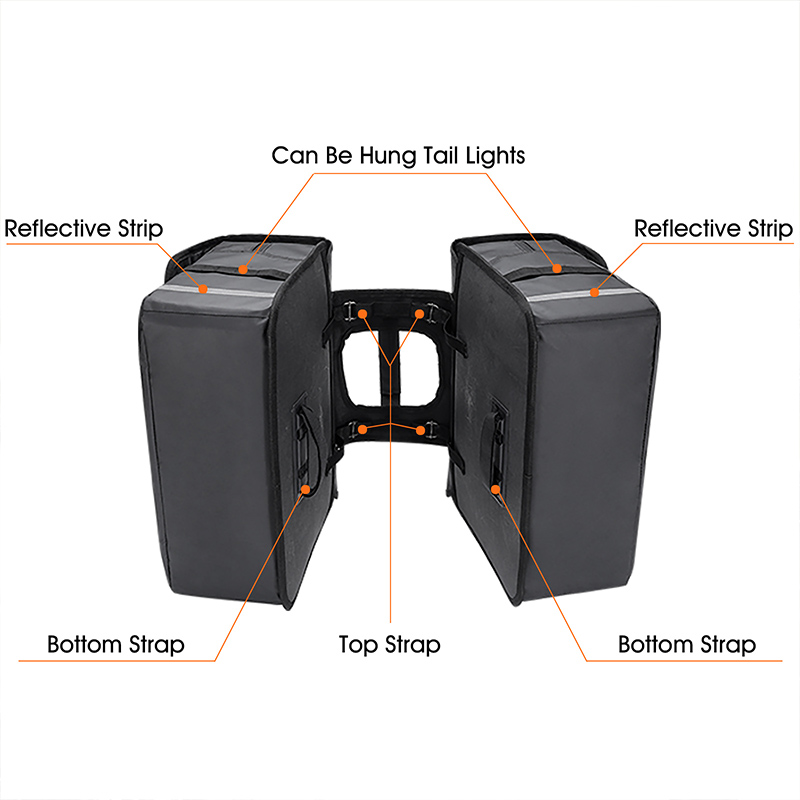 WEST BIKING 36L Large Capacity - огляд і ціна Panniers Waterproof Rear