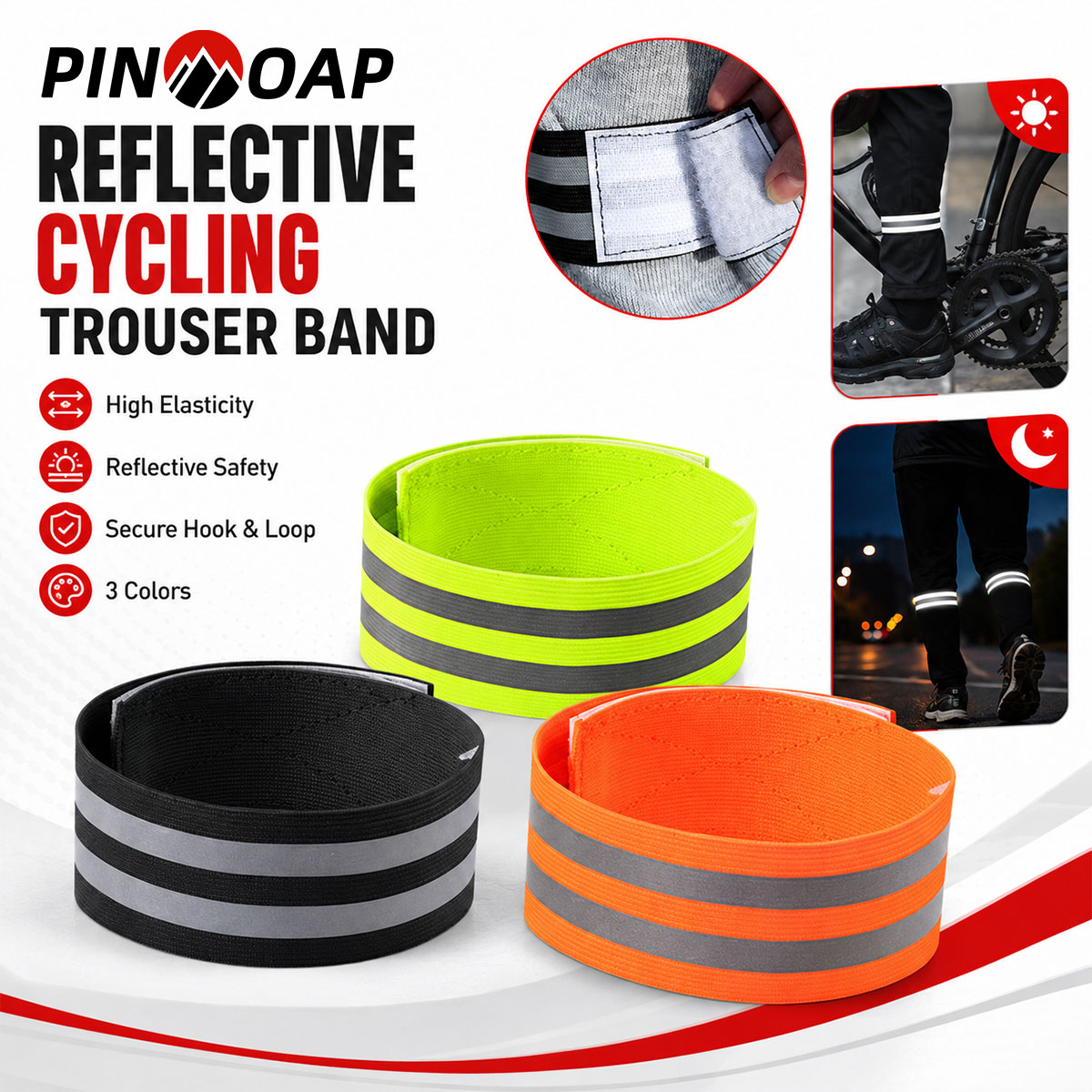 PINMOAP 1/2PCS Bicycle Pants L - огляд і ціна Cycling Commuter Trousers