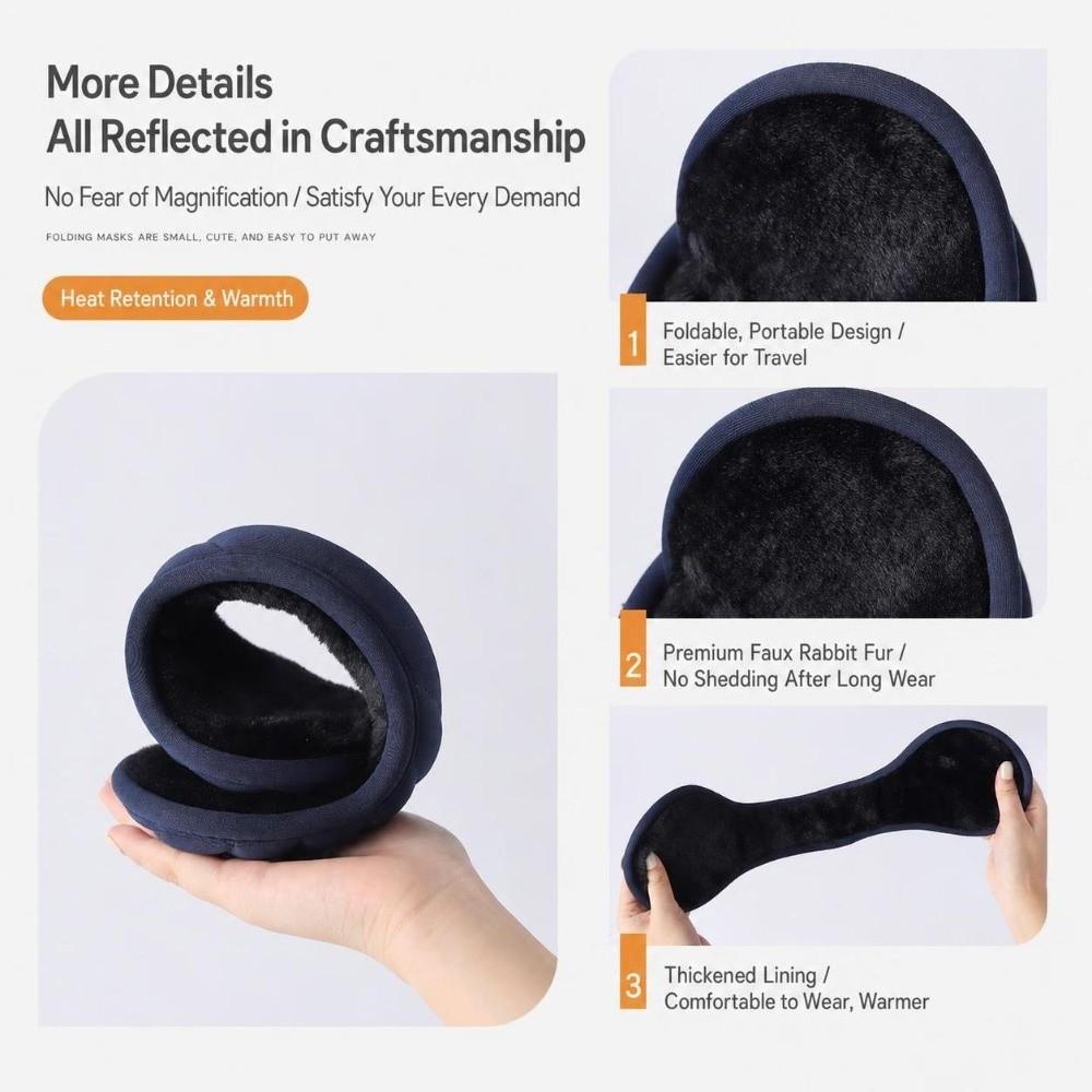 Thick Lined Winter Earmuffs Li - огляд і ціна Winter Cycling Commute