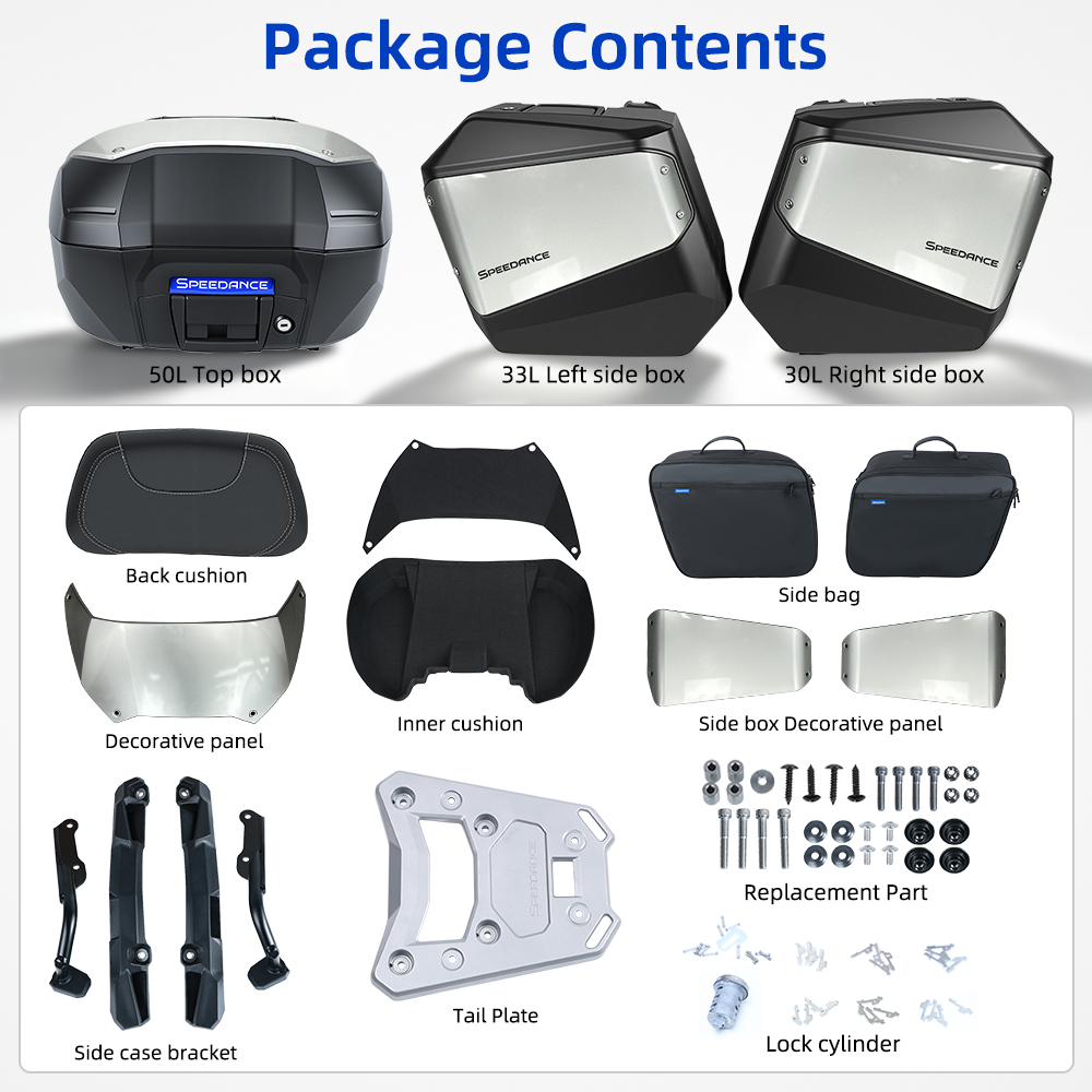 Tail Boxes Heavy Duty Storage  - огляд і ціна Panniers Waterproof Rear